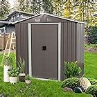 Amazon MUPATER 4x8 FT Outdoor Storage Shed With Lockable Door