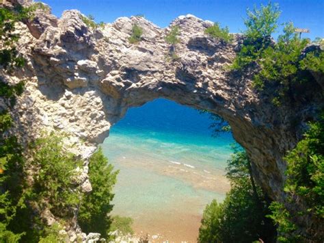 Interesting - Review of Arch Rock, Mackinac Island, MI - Tripadvisor