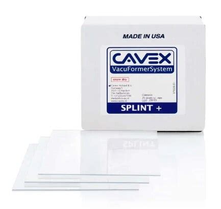 Cavex Splint Transparent X X Mm St Dentalringen