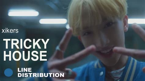 Xikers Tricky House Line Distribution Color Coded Youtube