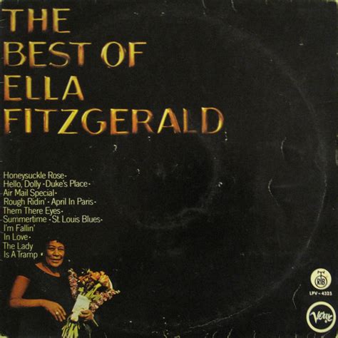 Ella Fitzgerald The Best Of Ella Fitzgerald Vinyl Discogs