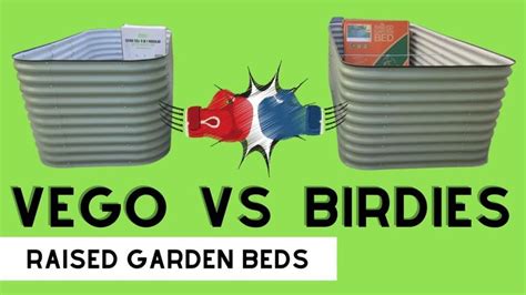 Vego vs Birdies Raised Garden Bed Comparison - Unboxing, Assembly and First Impressions ...