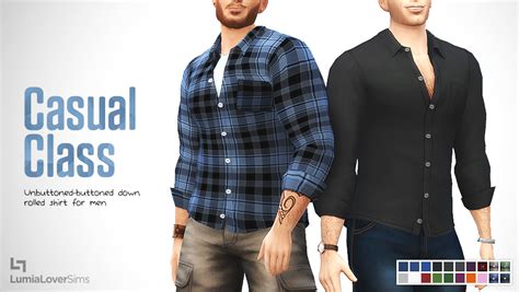 ️ Maxis Match CC — lumialoversims: A comfortable classy casual top ...