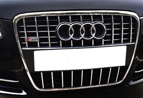 AUDI A4 B7 S LINE Listwy CHROM GRILL Atrapa TUNING 12339637231