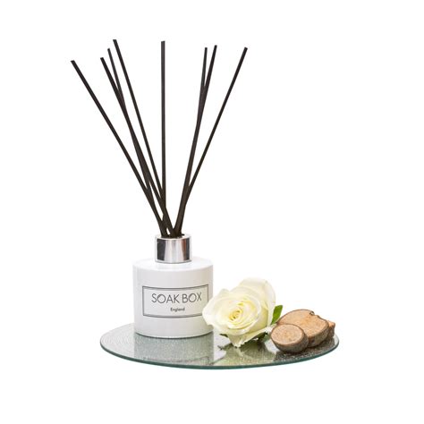 Rose And Sandalwood Soak Box Natural Reed Diffuser
