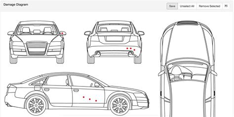 Creating An Effective Vehicle Damage Diagram Template For Insurance Claims