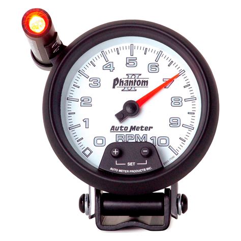 Auto Meter Phantom Ii Series Pedestal Tachometer Gauges With Shift