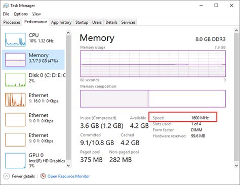 How To Check RAM Speed On Windows 10 2 Ways MiniTool Partition Wizard