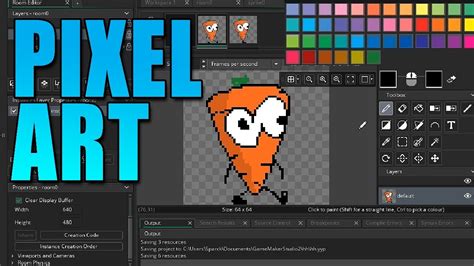 How Create Pixel Art For Games Tutorial 8bit Animation Youtube