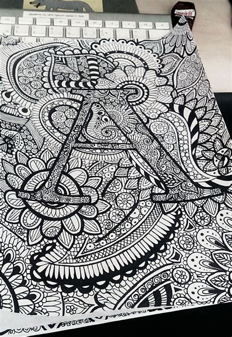 Mandala Alphabet On Behance