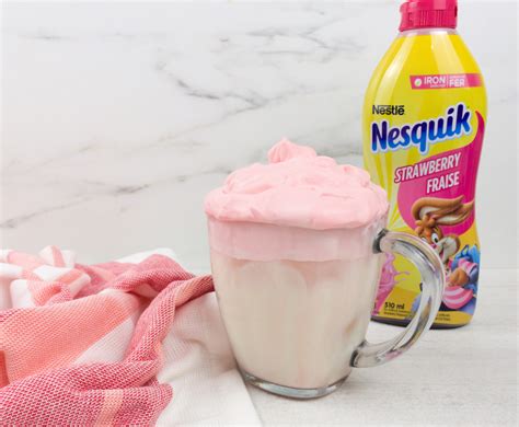 Nesquik Strawberry Milk Bottle