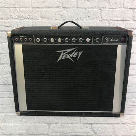 Vintage 1970s Peavey 212 Classic 100 Series 50w Tube Combo Amp