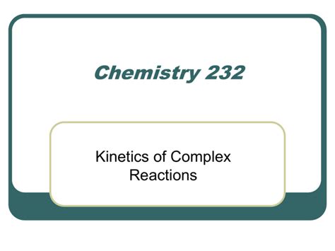 Complex-Reaction