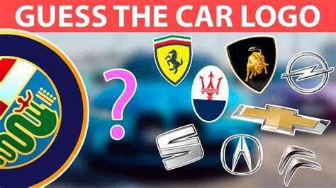 Guess The Car Brand Logo Quiz Youtube