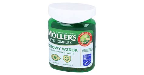 MOLLERS Eye Complex suplement diety na zdrowy wzrok i odporność 60