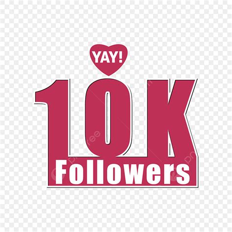 K Followers Vector Hd Png Images K Followers Png Design With