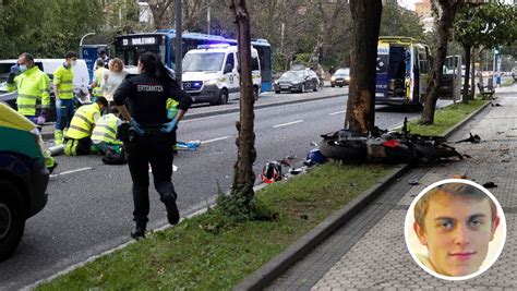 San Sebastián Conmoción Por La Muerte Del Joven Motorista De 19 Años En Donostia El Diario Vasco