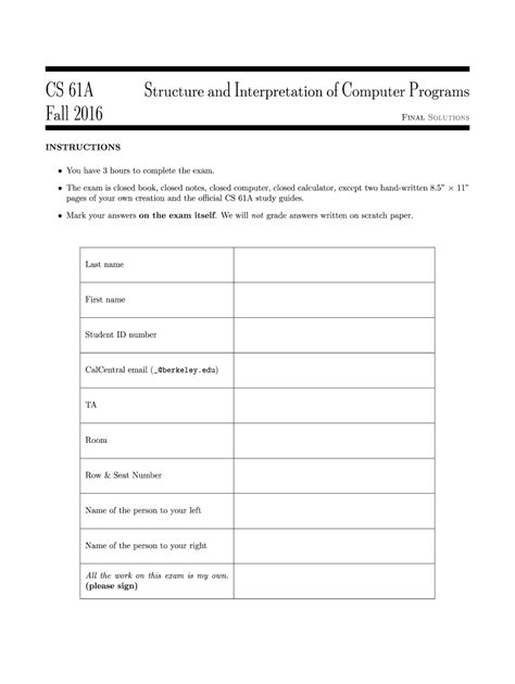 Fillable Online Hkn Eecs Berkeley Pages Of Your Own Creation And The