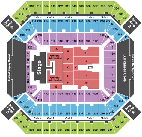 Raymond James Seating Chart Kenny Chesney Cabinets Matttroy