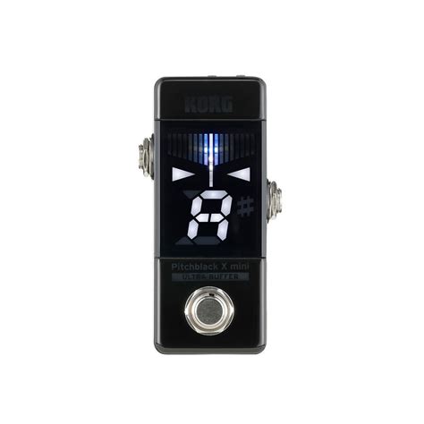 Korg Pitchblack X Mini Chromatic Pedal Tuner Gear Music