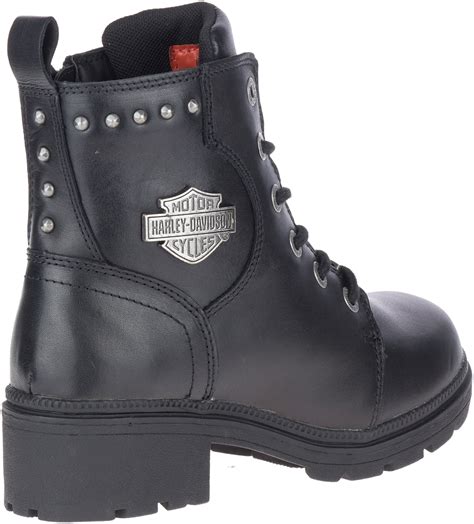 Harley Davidson® Women S Cynwood 5 Inch Black Motorcycle Riding Boots D84562 Wisconsin Harley