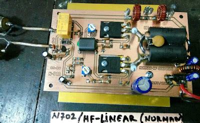 Norman Radio Amateur Workshop N Hf Linear Amplifier M Band