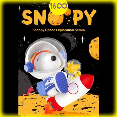 Snoopy Space Exploration Series Popmart Blind Box Shopee Malaysia