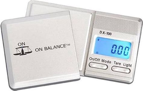 On Balance Professionele Mini Precisie Weegschaal 0 01 Gram Nauwkeurig