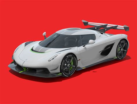 Koenigsegg Jesko 3d Model