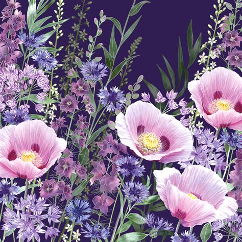 Fiona Calder Designs Floral Blank Greeting Cards
