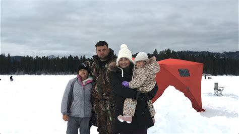 Fish Lake Ice Fishing New Years 2023 Youtube