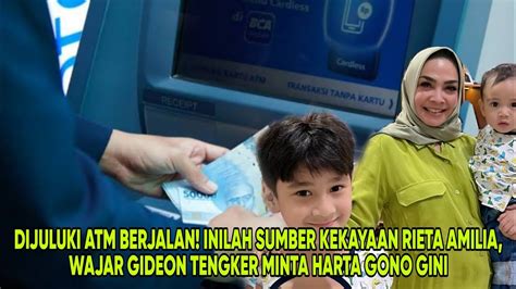 DIJULUKI ATM BERJALAN INILAH SUMBER KEKAYAAN RIETA AMILIA WAJAR GIDEON