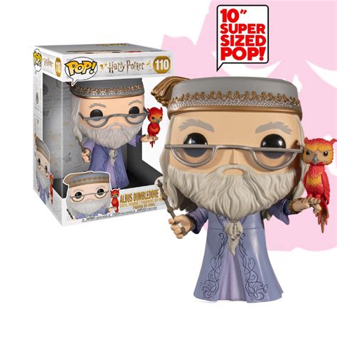 Funko Pop Harry Potter Albus Dumbledore With Fawkes Jumbo