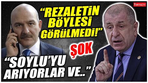 Ümit Özdağ Soylu ile ilgili şok bilgiyi ifşa etti Rezaletin böylesi