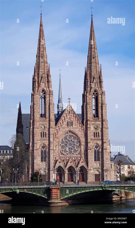 St Pauls Protestant Church Strasbourg At The South End Of St Helena