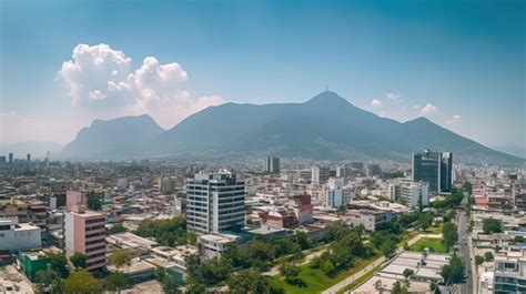 Premium Photo | Panoramic View of Monterrey Nuevo Leon A Stunning ...