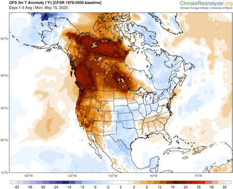 Record Breaking Heat Scorches The Western Us And Canada As Wildfires