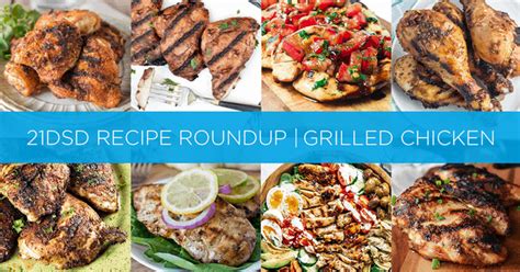 21DSD Recipe Roundup Grilled Chicken The 21 Day Sugar Detox By