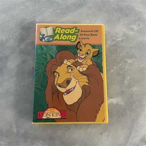 Disney Media Disney The Lion King Read Along Cd Book Cassette Poshmark