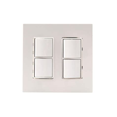 Innova Efdwp Dual Duplex Switch Wall Plate And Gang Box