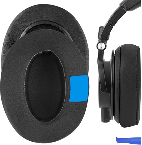 Geekria Sport Extra Thick Cooling Gel Replacement Ear Pads For Audio Technica Ath