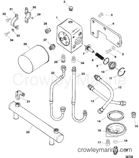 Oil Cooler Oil Filter Oil Adaptor Race Stern Drive Carb