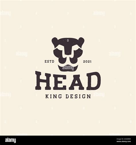 Vintage Face Head Lioness Logo Symbol Icon Vector Graphic Design Illustration Idea Creative