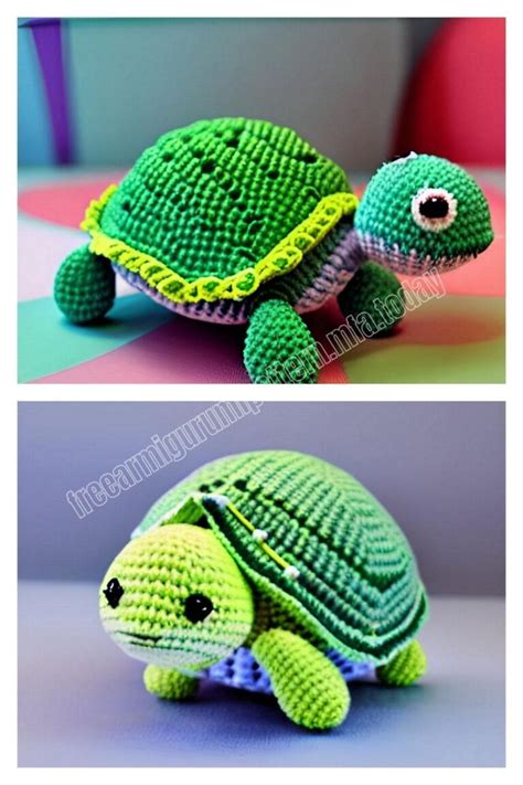 Amigurumi Crochet Turtle Meg Free Pattern 1 Free Amigurumi Patterns