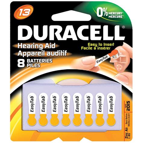 Duracell 13 Cell Hearing Aid Batteries Hart Medical Equipment