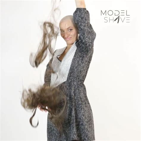 Model Shave Model Shave Posted On Instagram “a Womans Long Hair