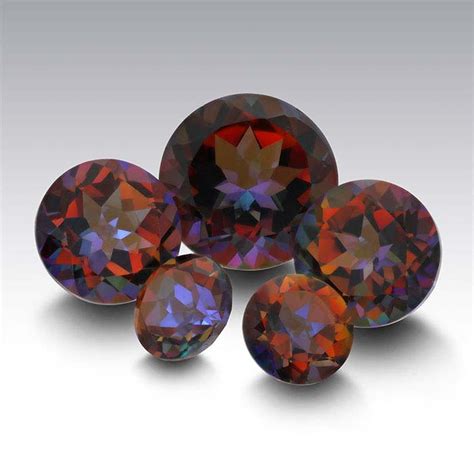 Azotic Cosmopolitan Mystic Topaz Round Faceted Stones Riogrande