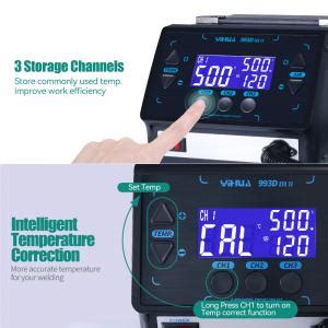 Yihua Dm Ii W Microcomputer Temperature Control Bga Hot Air Rework Desoldering Station