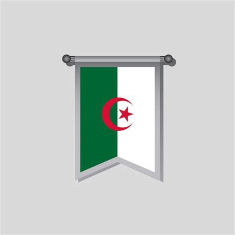 Premium Vector Illustration Of Algeria Flag Template