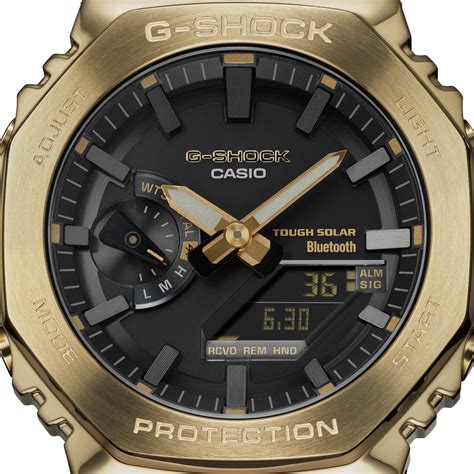 Reloj G Shock Gm B2100gd 9a Acero Hombre Dorado Btime